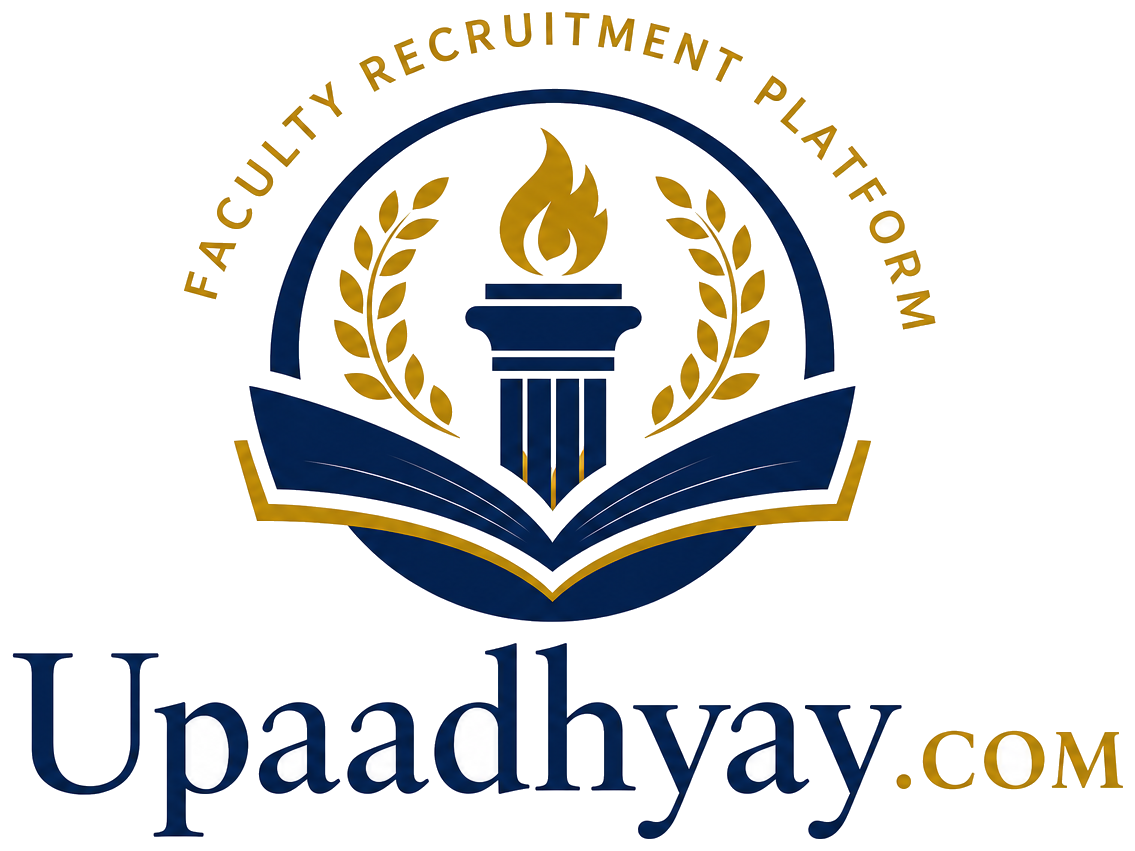 Upaadhyay — Faculty Recruitment Platform